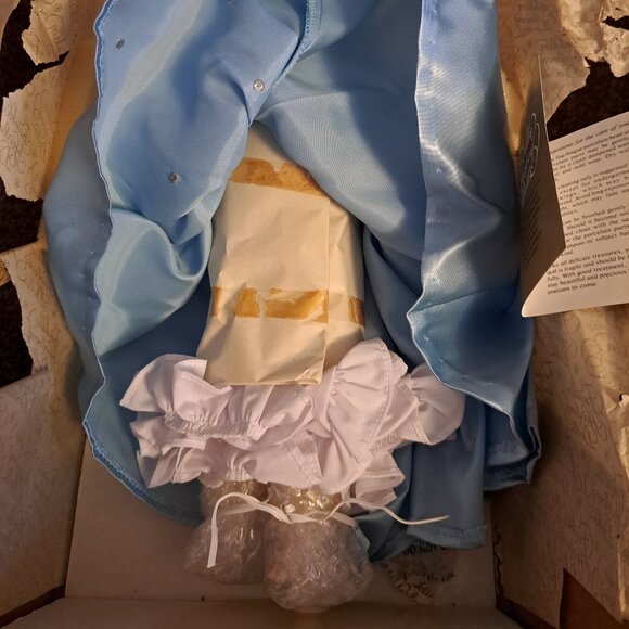Vntg Franklin Mint Heirloom Premier Edition Disney Cinderella Porcelain Doll. - Picture 11 of 14